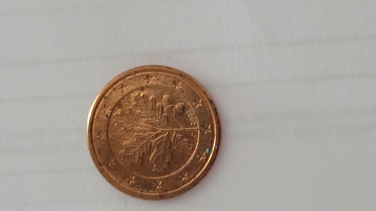 Foto 1 Moneda sin identificar: Moneda 1 centimo