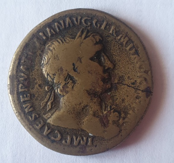 Foto 1 Moneda sin identificar: Moneda Romana 2
