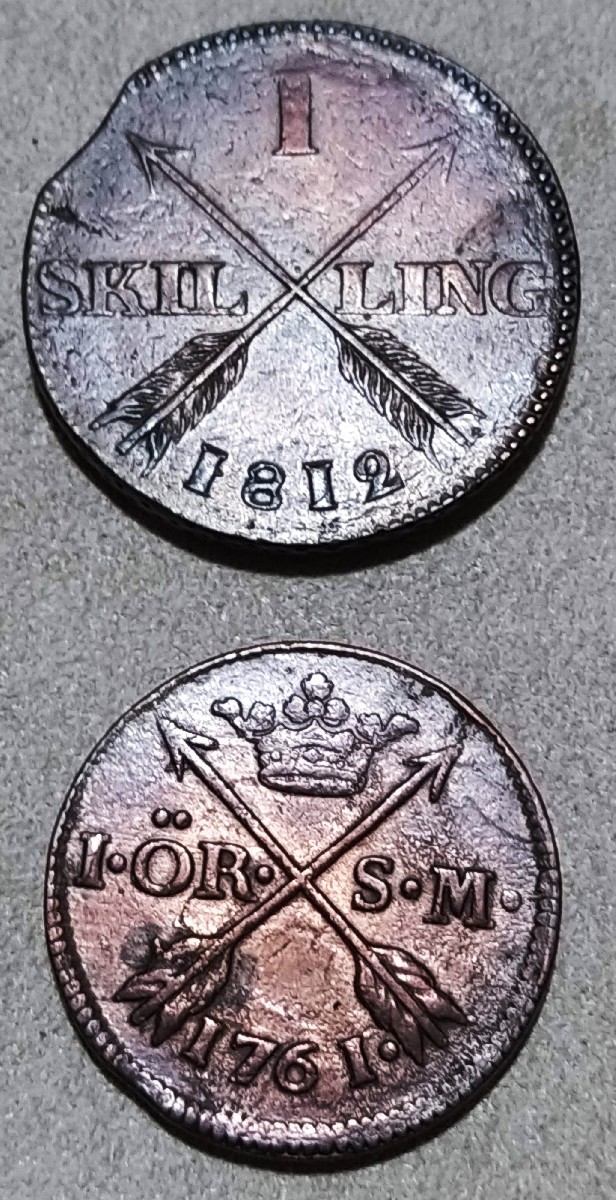 Foto 1 Moneda sin identificar: Nordicas ( ?)