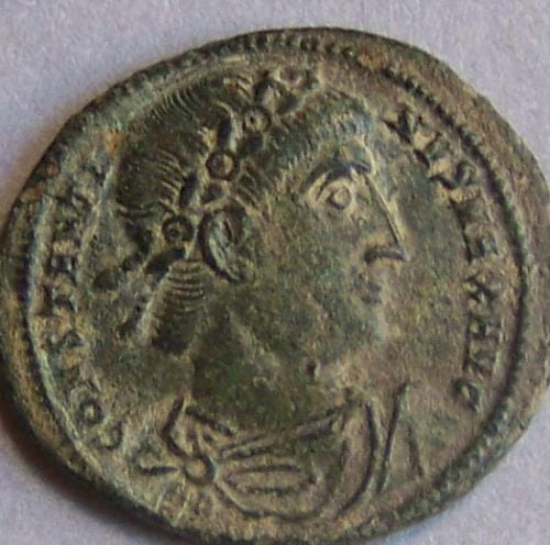 Foto 1 Moneda sin identificar: MONEDA ROMANA