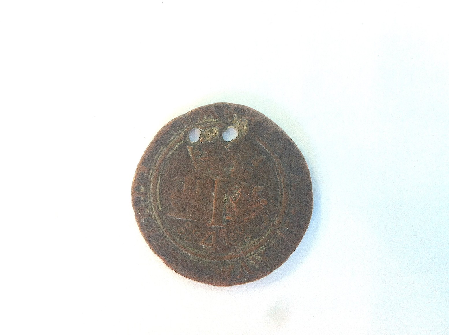 Foto 2 Moneda sin identificar: Moneda de 5 gramos.