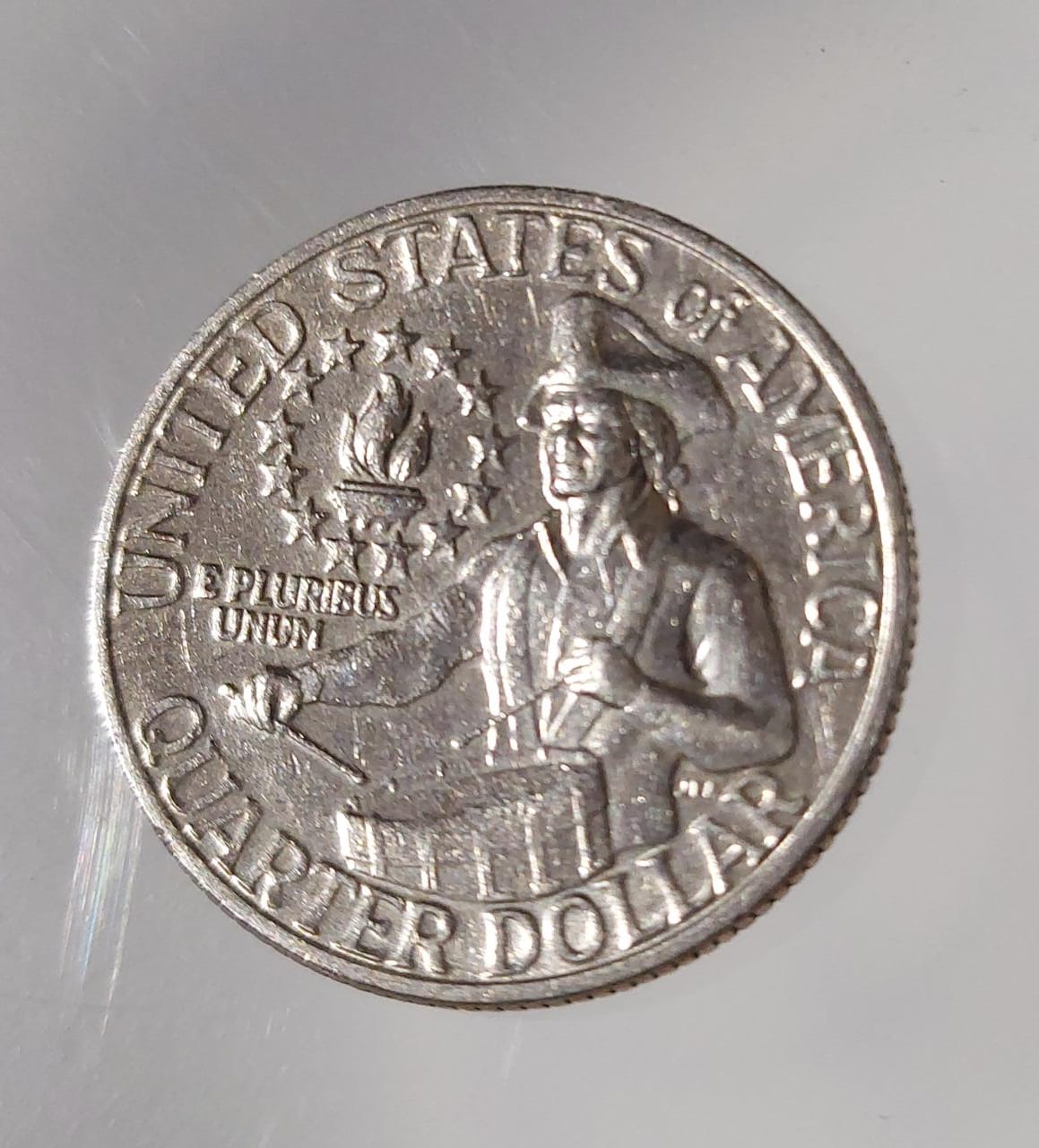 Foto 1 Moneda sin identificar: Bicentennial 1776-1976