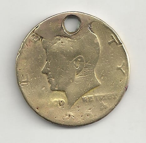 Foto 1 Moneda sin identificar: moneda kennedy - johannes 1964